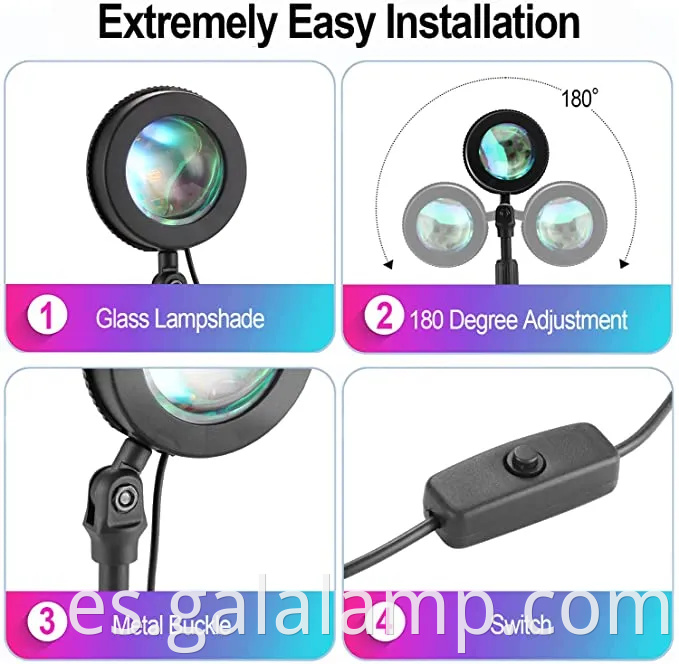 Lámpara LED RGB RGB RGB con control de la aplicación Tuya